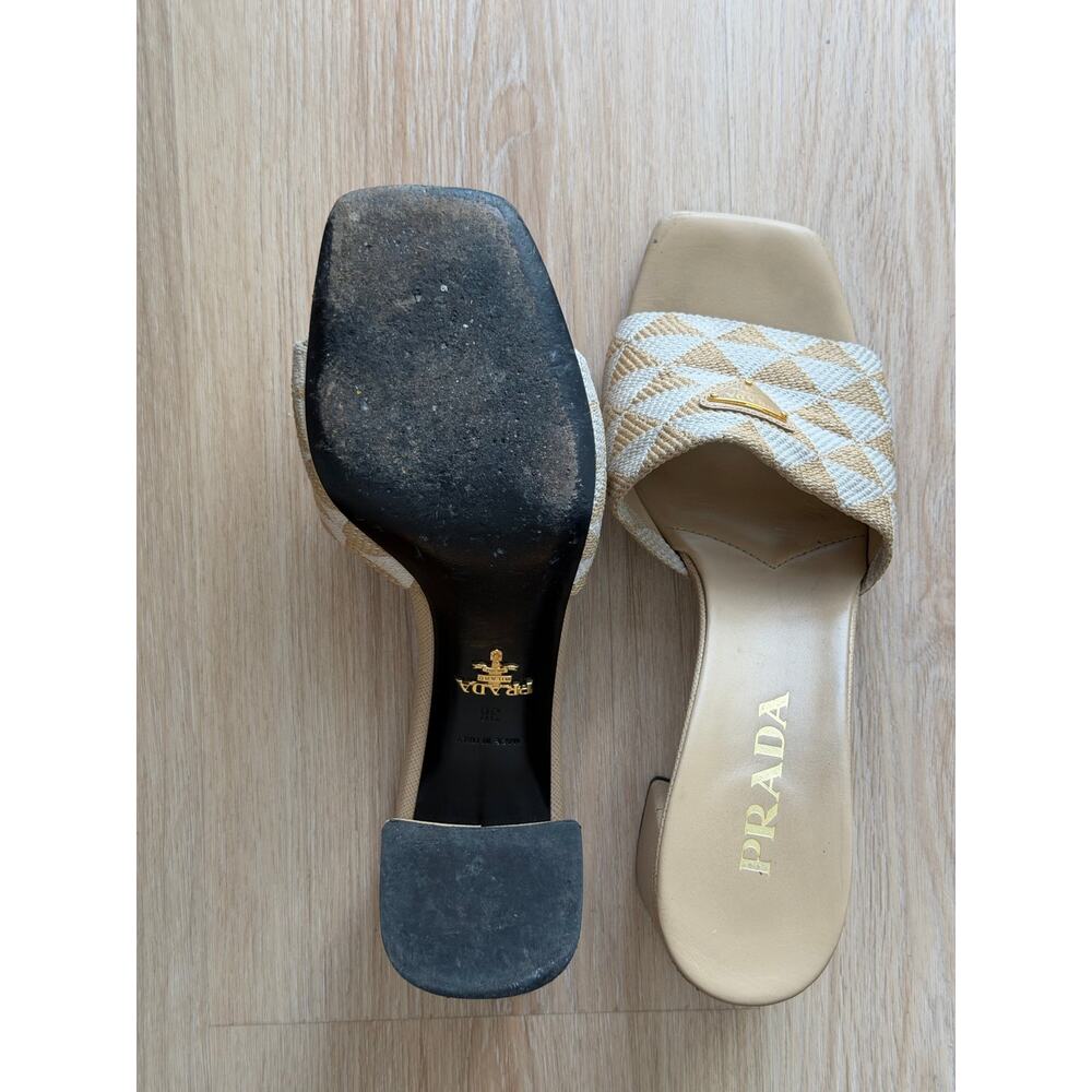 Prada - Geometric Sandals - Picture 3 of 5